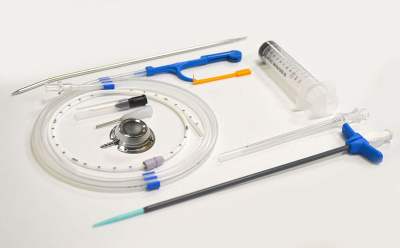 Система для венозно-артериального доступа c портом эллипсовидным PORT TI (титановым) с катетером 8 F и набором для установки купить оптом в Вологде