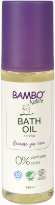 Детское масло для ванны Bambo Nature купить оптом в Вологде
