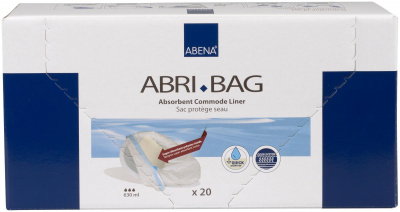 Abri-Bag Гигиенические впитывающие пакеты для туалета 51,5x39 см купить оптом в Вологде