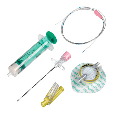 Набор для эпидуральной анестезии Перификс 420 18G/20G, фильтр, ПинПэд, шприцы, иглы  купить оптом в Вологде
