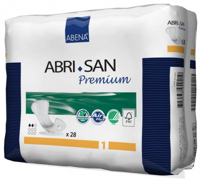 Урологические прокладки Abri-San Premium 1, 200 мл купить оптом в Вологде
