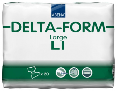 Delta-Form Подгузники для взрослых L1 купить оптом в Вологде
